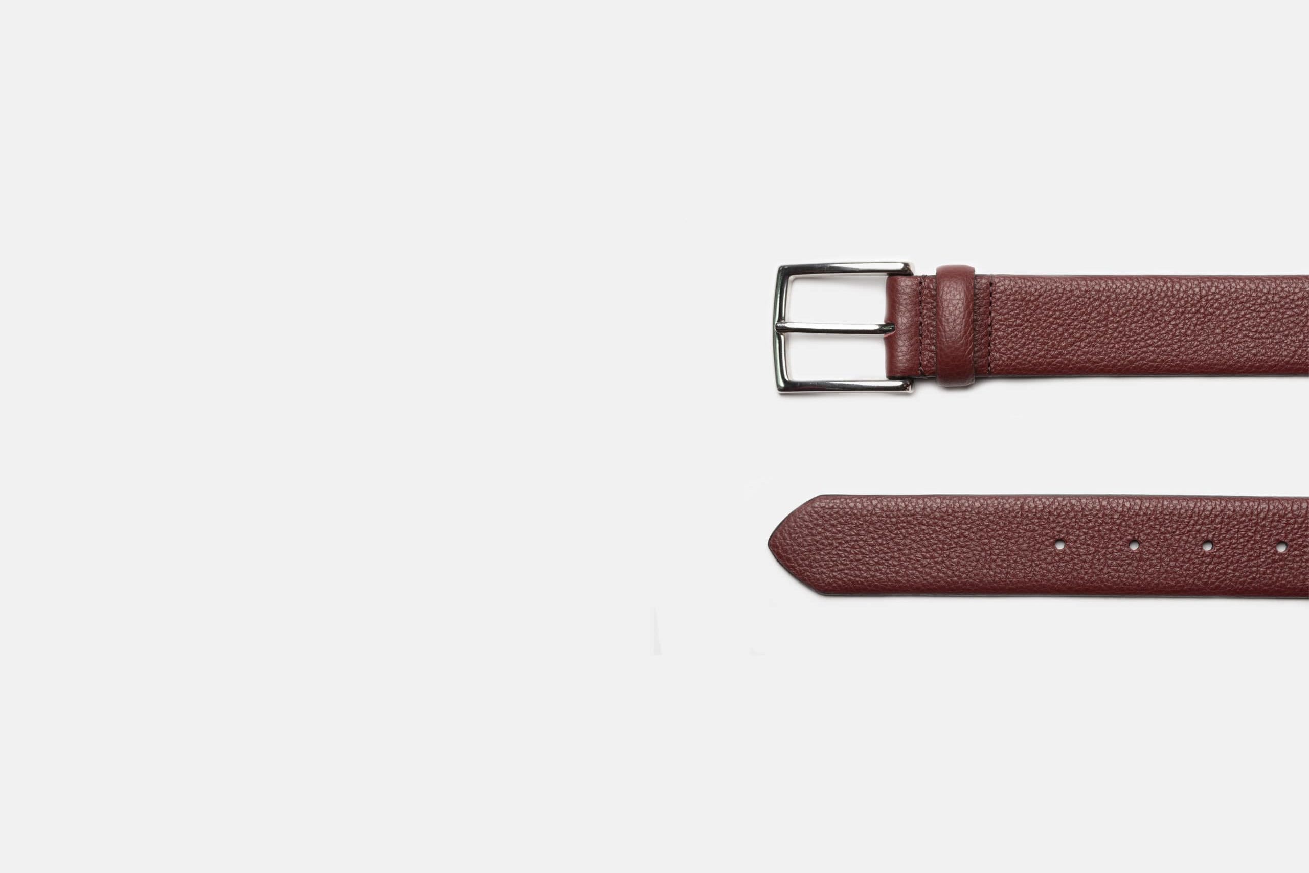 BORDEAUX GRAINED LEATHER - Imagen 3