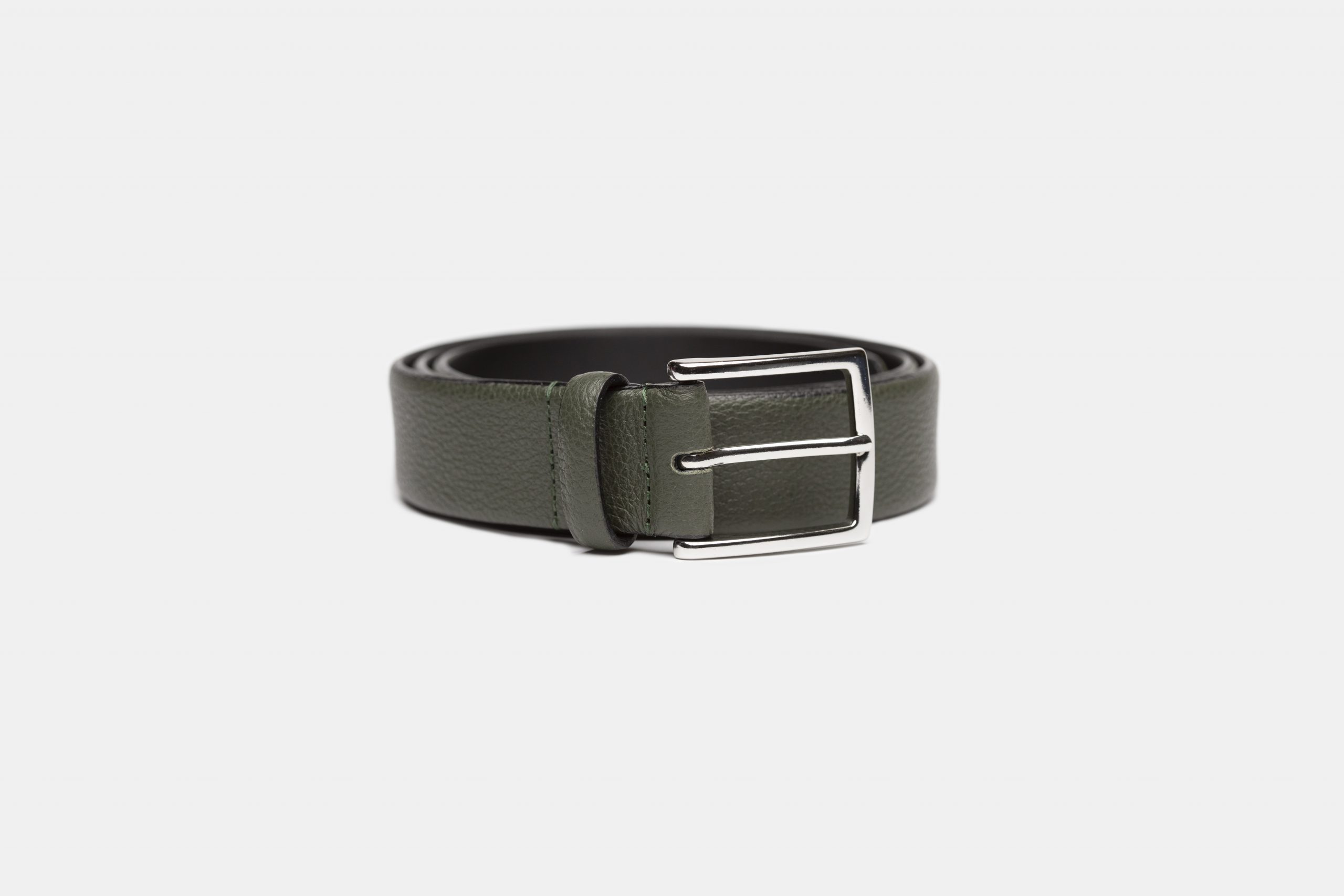 DARK GREEN GRAINED LEATHER - Imagen 2