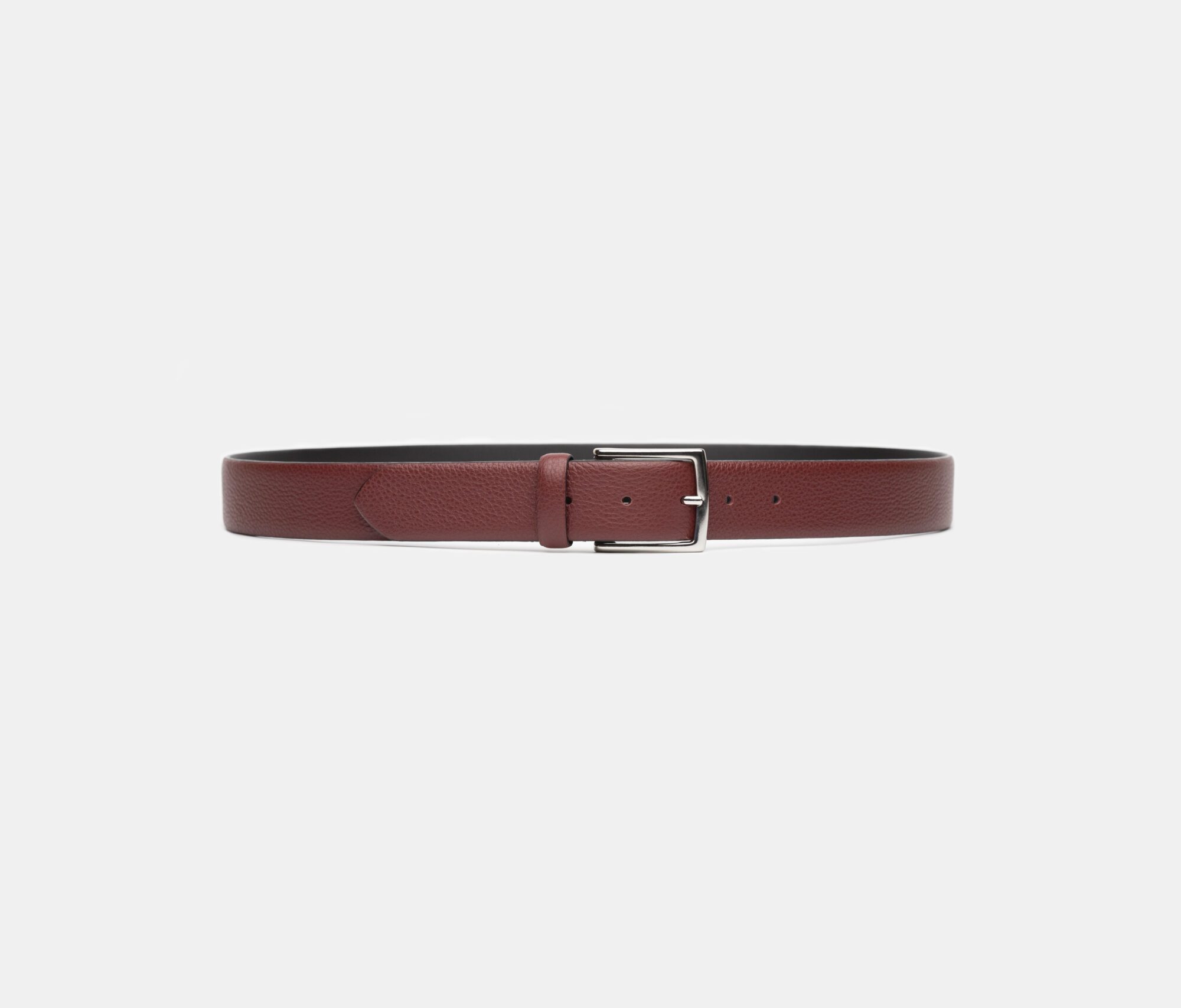 BORDEAUX GRAINED LEATHER