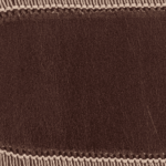 DARK BROWN STITCHING
