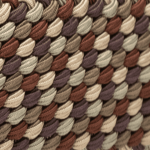 ELASTIC BRAIDED BROWN
