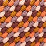 ELASTIC BRAIDED ORANGE