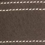 GREY DOUBLE STITCHED